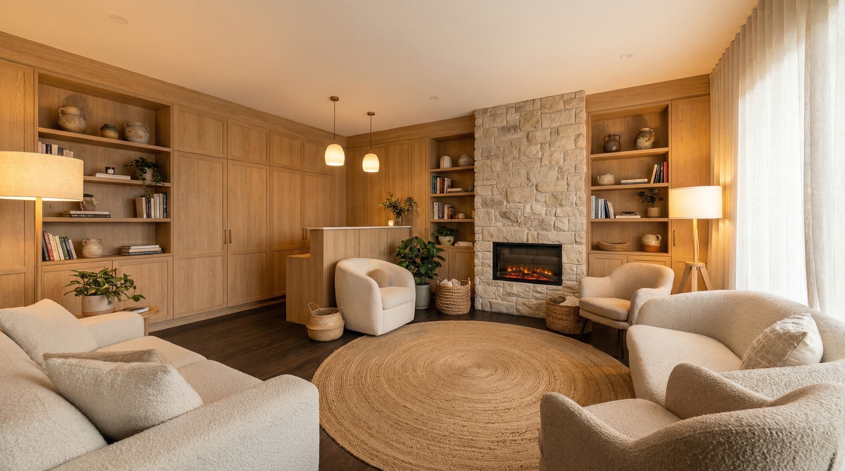 Cozy & Hygge Waiting Lounge